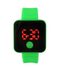 연약한 결박, 리튬 건전지를 가진 주문 다채로운 LED 디지털 방식으로 손목 시계