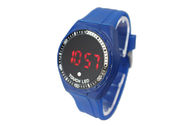 파란 실리콘에 의하여 지도되는 터치스크린 시계 소년 스포츠 손목 시계 고전 작풍