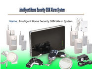 무선 GSM 똑똑한 가정 경보, 지적인 주택 안전 GSM 경보망, 도난 경보기 체계