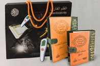 4GB 발광 다이오드 표시 디지털 방식으로 가죽 quran 책을 가진 신성한 Quran 펜 독자