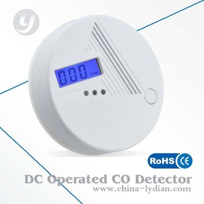 전기화학 CO 감지기 DC 9V를 가진 EN50291 LCD 디스플레이 CO 경보 발견자